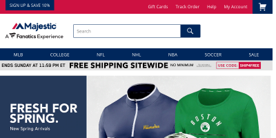 majesticathletic.com reviews