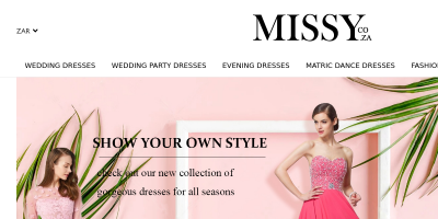 missydress.co.za reviews